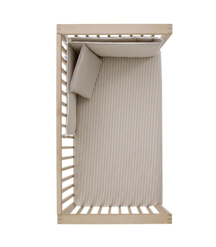 Jgo 2 Pcs.F.Nordica Cuna 70 Derby Beige 110X170X3 Cm