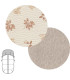 Saco Silla Universal Branch Beige 45X98X3 Cm