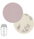 Saco Silla Universal Garden Rosa 45X98X3 Cm