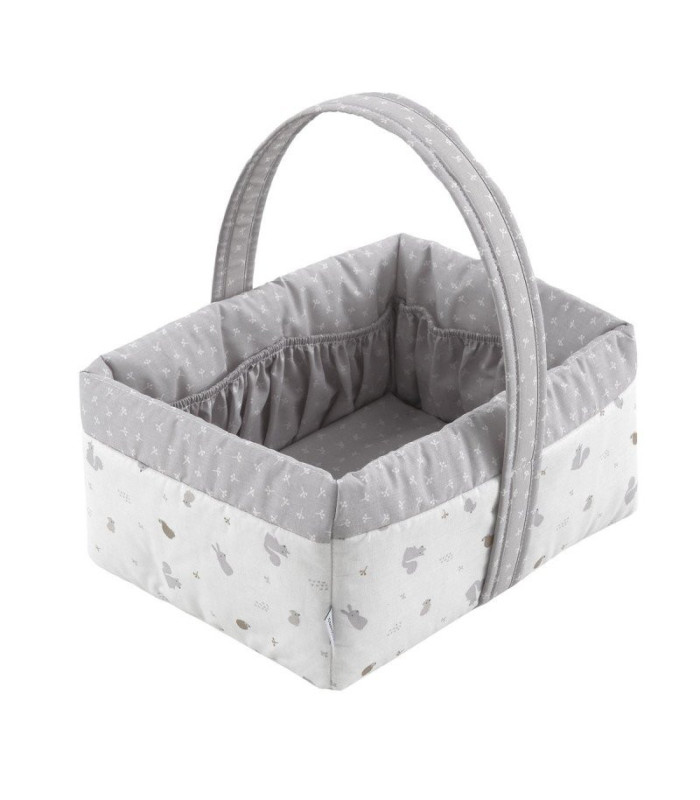 Cesta Canastilla 22.5X29X29 Cm Ardi Gris