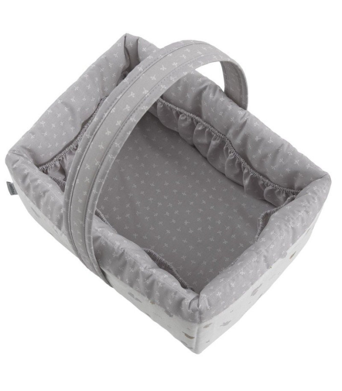 Cesta Canastilla 22.5X29X29 Cm Ardi Gris