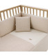 Jgo 2 Pcs.F.Nordica Cuna 70 Rustic Rosa 110X170X3 Cm