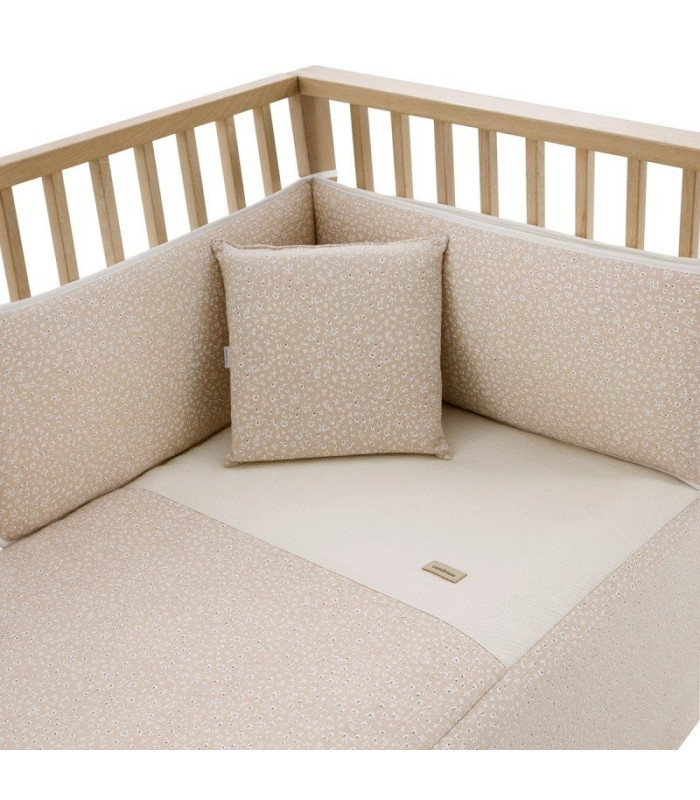 Jgo 2 Pcs.F.Nordica Cuna 70 Rustic Rosa 110X170X3 Cm