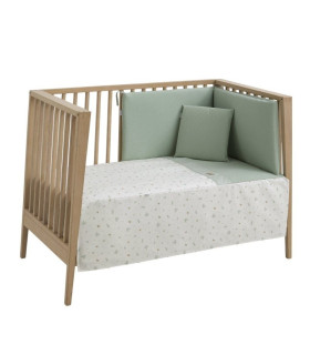 Colcha Cuna 60 i/v Ardi Verde Cambrass