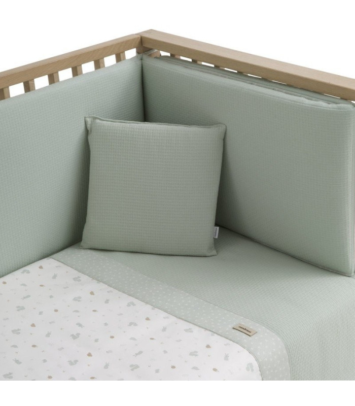 Funda Nórdica Cuna 60 Ardi Verde Cambrass