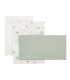 Sábana Moisés Carro 3 pcs Ardi Verde