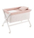 Minicuna Tijera Madera Blanca Calma Rosa