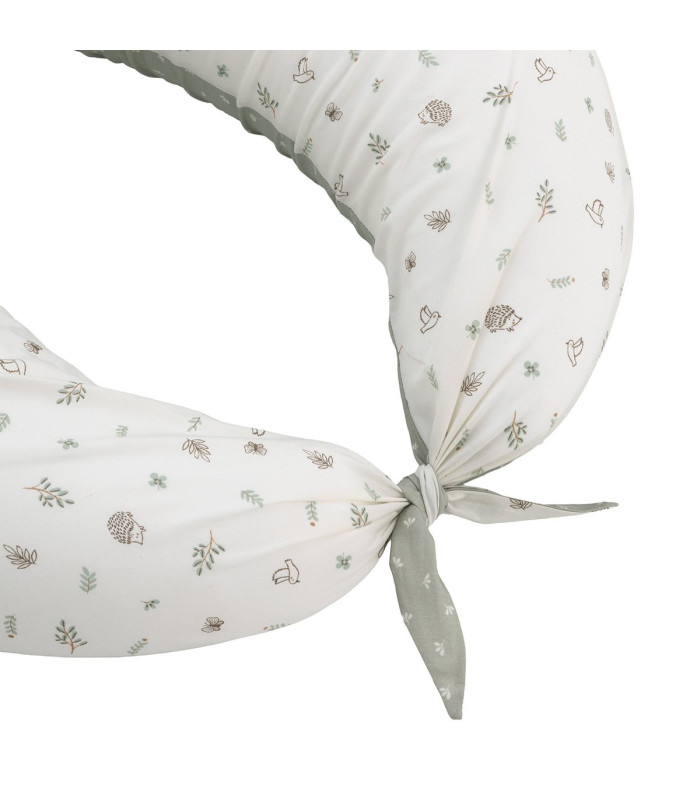Cojin De Lactancia Luna 80X185X16 Cm Calma Verde