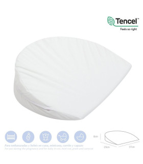 Almohada Confort Mini 37X29X8 Cm Liso E Blanco