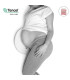Almohada Confort Mini 37X29X8 Cm Liso E Blanco