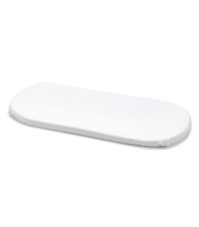 Sabana Bajera Ajust.Moises/Car 35X80X7 Cm Liso E Blanco