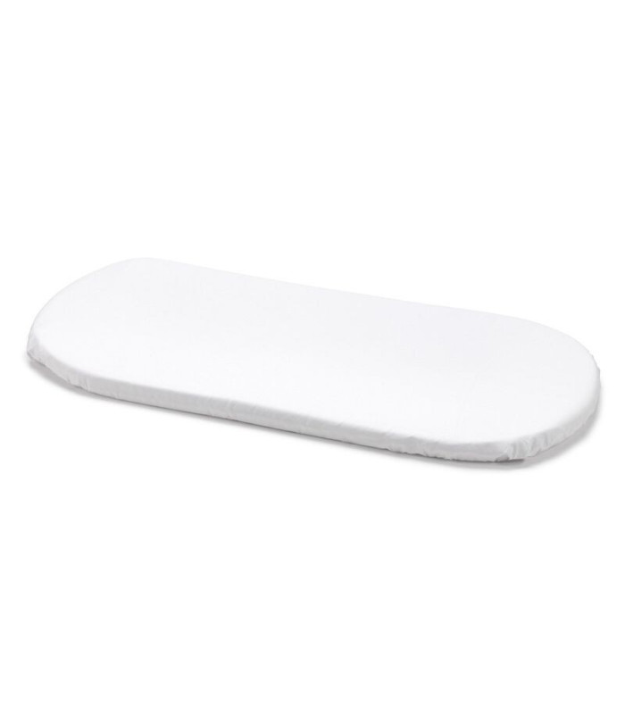 Sabana Bajera Ajust.Moises/Car 35X80X7 Cm Liso E Blanco