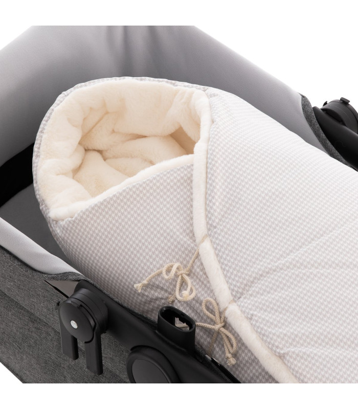 Cambrass Saco Capazo Cruzado Reversible Mini Windsord Crudo Outlet