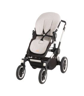 Cambrass Colchoneta Silla Universal Reversible Oval Zico Gris Outlet