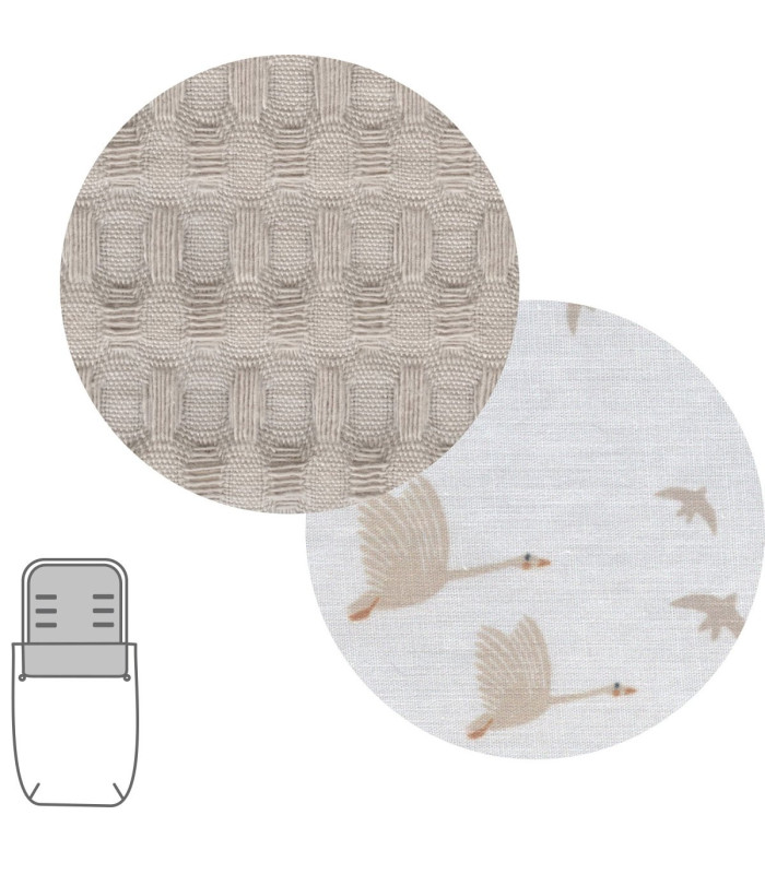 Cambrass Saco Capazo + Colchoneta Zico Beige Outlet