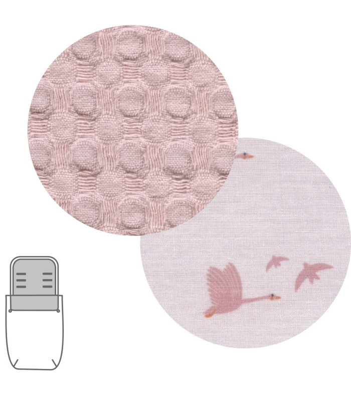 Cambrass Saco Capazo + Colchoneta Zico Rosa Outlet