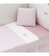 Cambrass Juego 2 Piezas Colcha Invierno-Verano Cuna 70 Vichy 10 Rosa Outlet