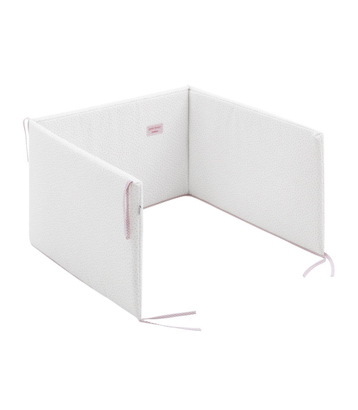 Cambrass Juego 2 Piezas Colcha Invierno-Verano Cuna 70 Vichy 10 Rosa Outlet