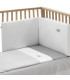 Cambrass Juego 2 Piezas Colcha Invierno-Verano Cuna 70 Vichy 10 Gris Outlet