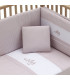 Cambrass Juego 2 Piezas Colcha Invierno-Verano Cuna 70 Mini Windsord Rosa Outlet