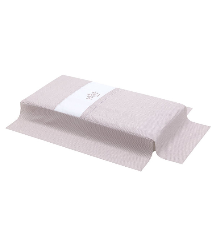 Cambrass Juego 2 Piezas Colcha Invierno-Verano Cuna 70 Mini Windsord Rosa Outlet