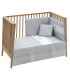 Cambrass Juego 2 Piezas Colcha Invierno-Verano Cuna 70 Mini Windsord Gris Outlet