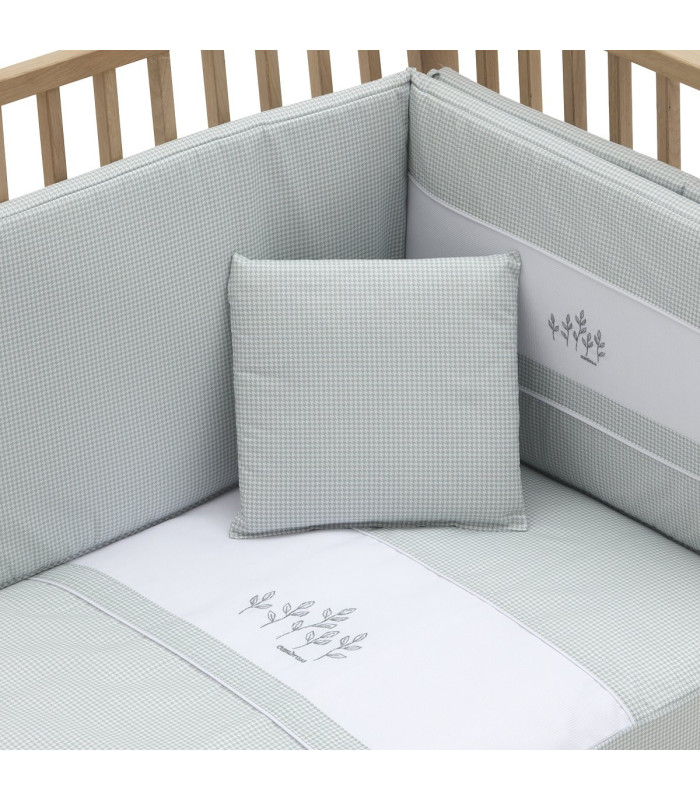 Cambrass Juego 2 Piezas Colcha Invierno-Verano Cuna 70 Mini Windsord Mint Outlet
