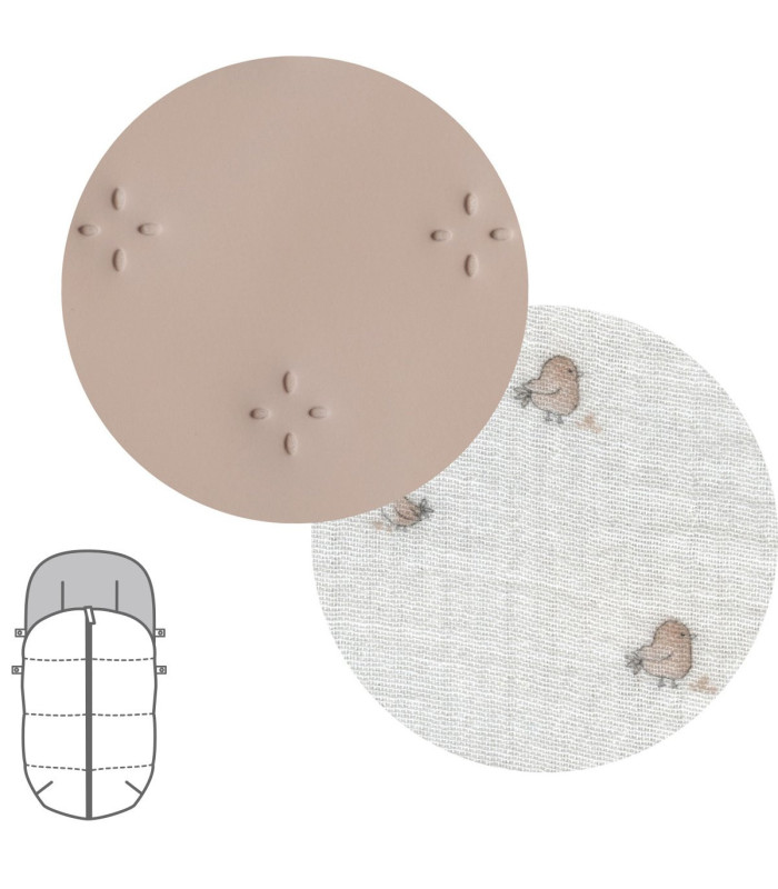 Cambrass Saco Silla Universal Twin Beige Outlet