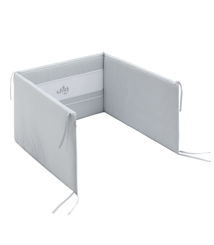 Cambrass Juego 2 Piezas Funda Nórdica Cuna 70 Mini Windsord Gris Outlet