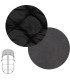 Saco Silla Universal Barbour Negro 45X98X3 Cm