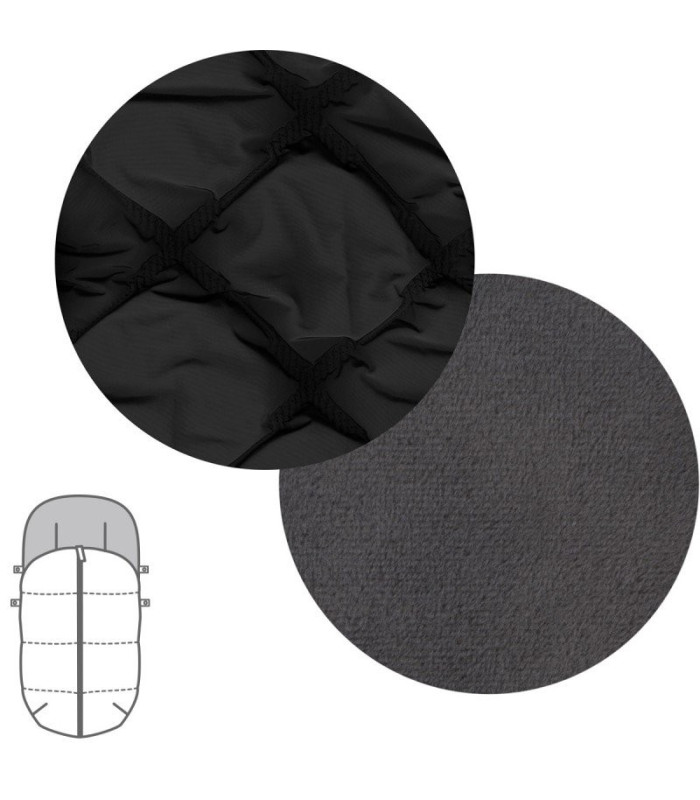 Saco Silla Universal Barbour Negro 45X98X3 Cm