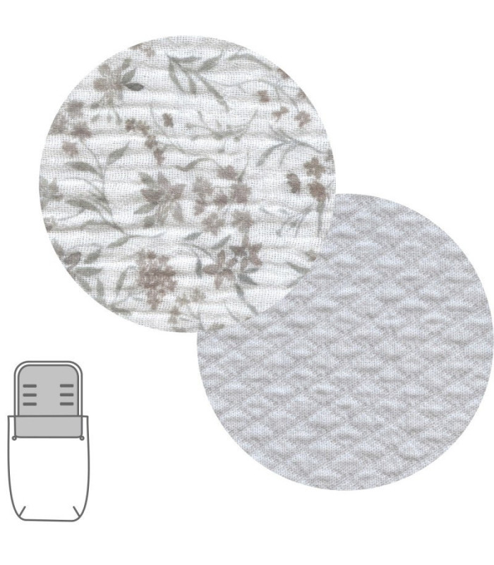 Saco Capazo + Colchoneta Linen