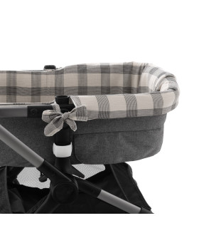 Vestidura de Capazo Reversible con Cremallera Chelsa Rice · Cambrass