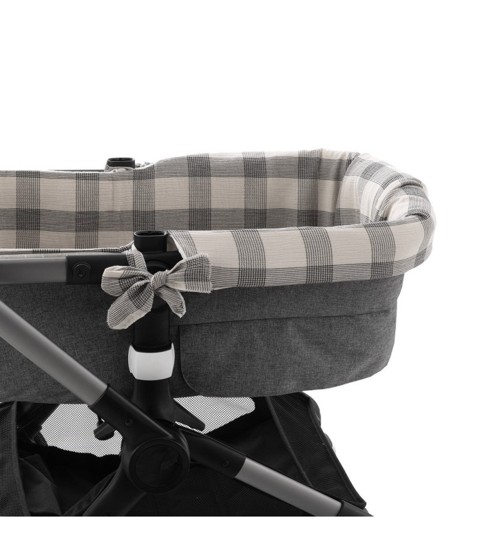 Vestidura de Capazo Reversible con Cremallera Chelsa Rice · Cambrass