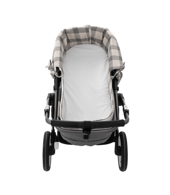 Vestidura de Capazo Reversible con Cremallera Chelsa Rice · Cambrass