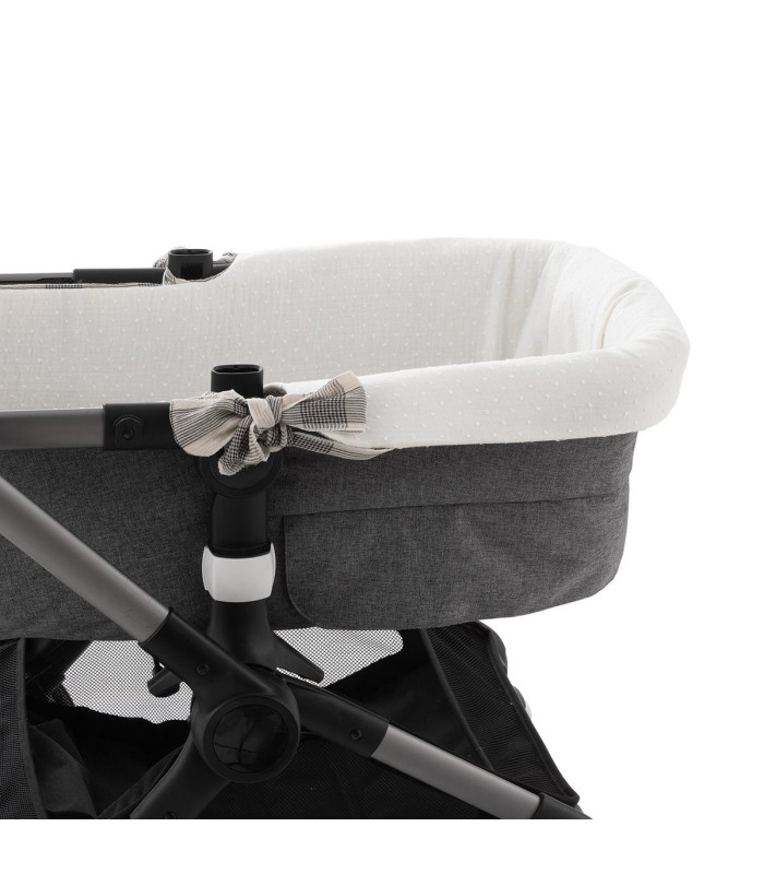 Vestidura de Capazo Reversible con Cremallera Chelsa Rice · Cambrass