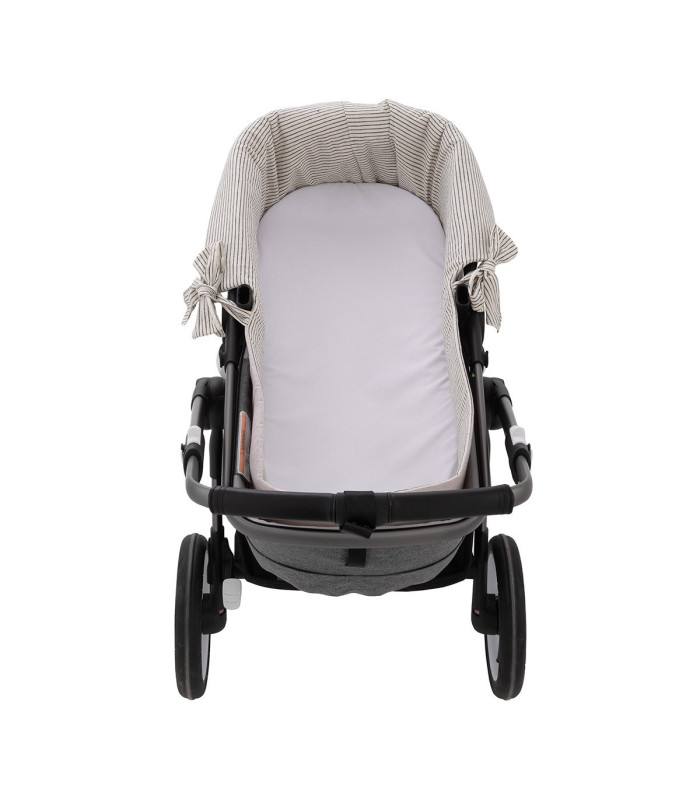 Vestidura de Capazo Reversible con Cremallera Dutton Stone · Cambrass
