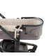 Vestidura de Capazo Reversible con Cremallera Naturale Marron · Cambrass