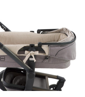 Vestidura de Capazo Reversible Derby Beige · Cambrass