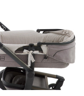 Vestidura de Capazo Reversible Derby Gris · Cambrass