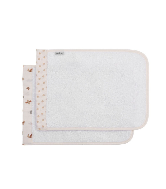 Juego 2 Toallas Tencel Senda Beige