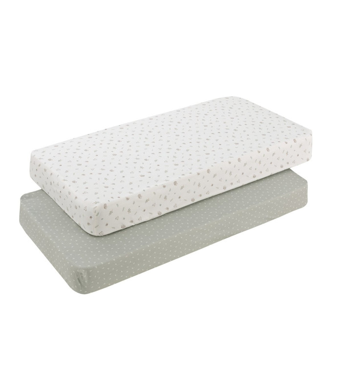 Bajera Cuna 60x120 Pack 2 Calma Verde | Cambrass