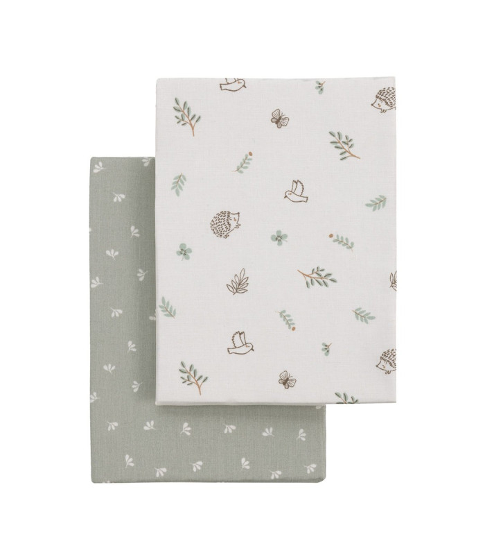 Bajera Cuna 60x120 Pack 2 Calma Verde | Cambrass