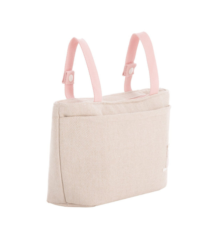 Cambrass Bolso Organizador Lino Rosa Outlet