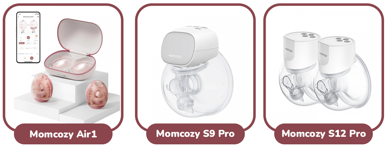 Sacaleches Momcozy gama completa
