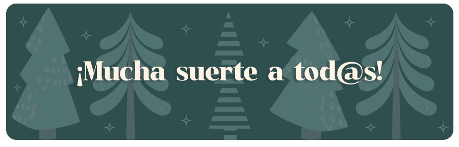 ¡Suerte!