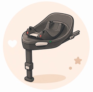 Bases ISOFIX para sillas de coche bebé