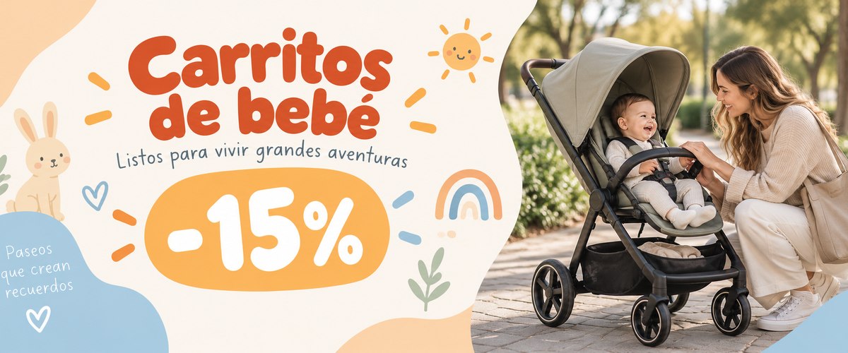 Carritos de bebe duo y trio con -15% en la Feria del Bebe