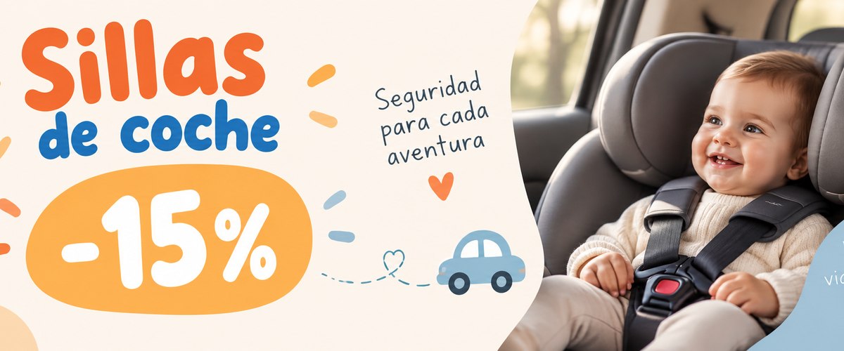 Sillas de coche con -15% en la Feria del Bebe